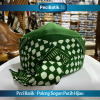 Peci Batik Sogan Poleng Hijau - Gambar 4