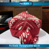 Peci Batik Parang Kumitir Merah - Gambar 4