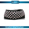 Udeng Batik Poleng Sogan Cokelat - Gambar 4